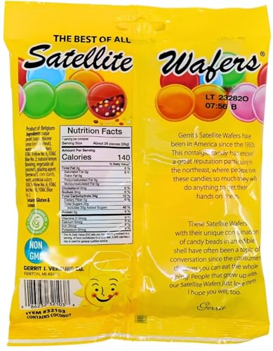 Gerrit's Satellite Wafers 1.23 Ounce Bag for Electronics Enthusiasts in Storage Solutions