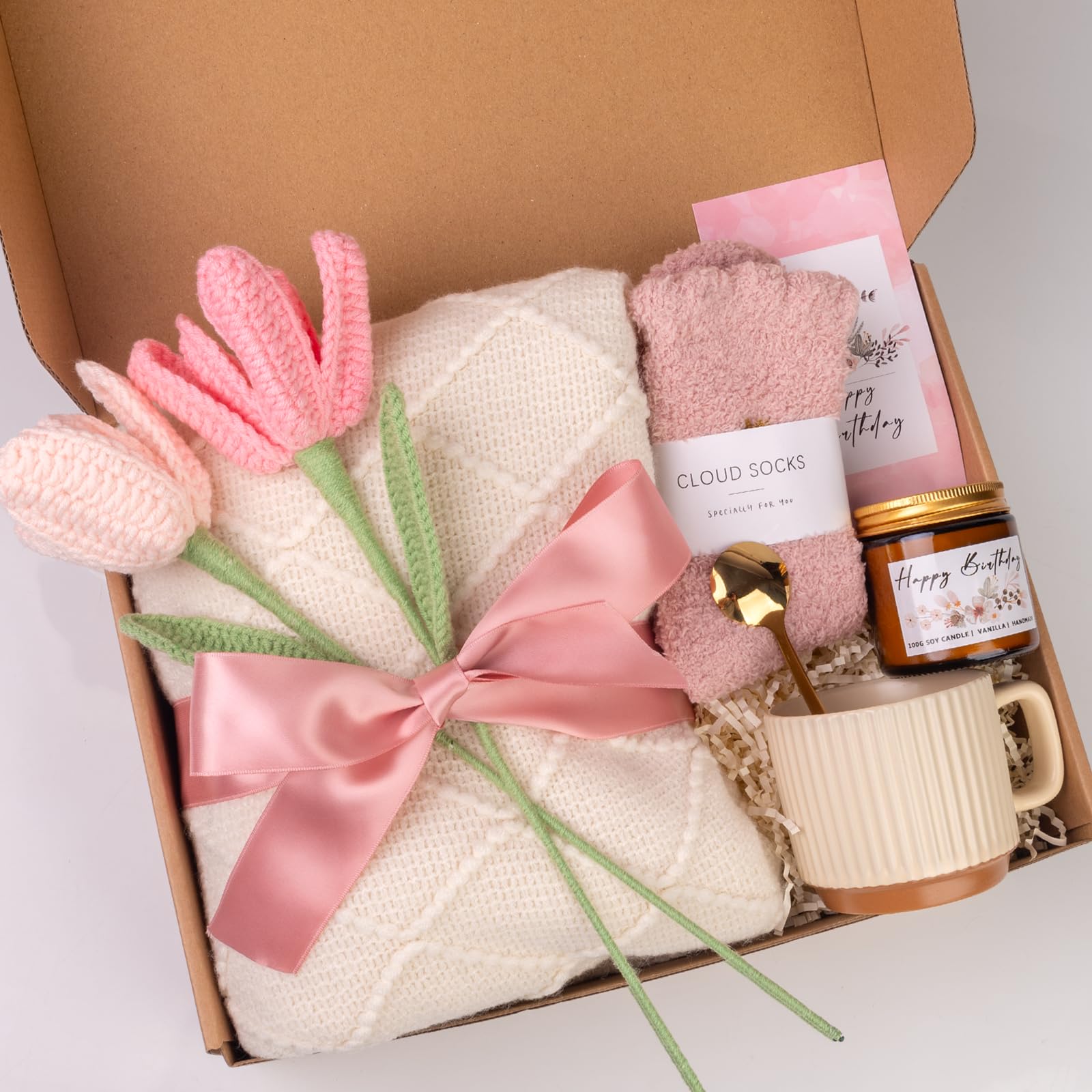 Birthday Gifts for Women Relaxing Care Package
Self Care Gifts for Women Birthday Gift Basket
Happy Birthday Gifts for H
