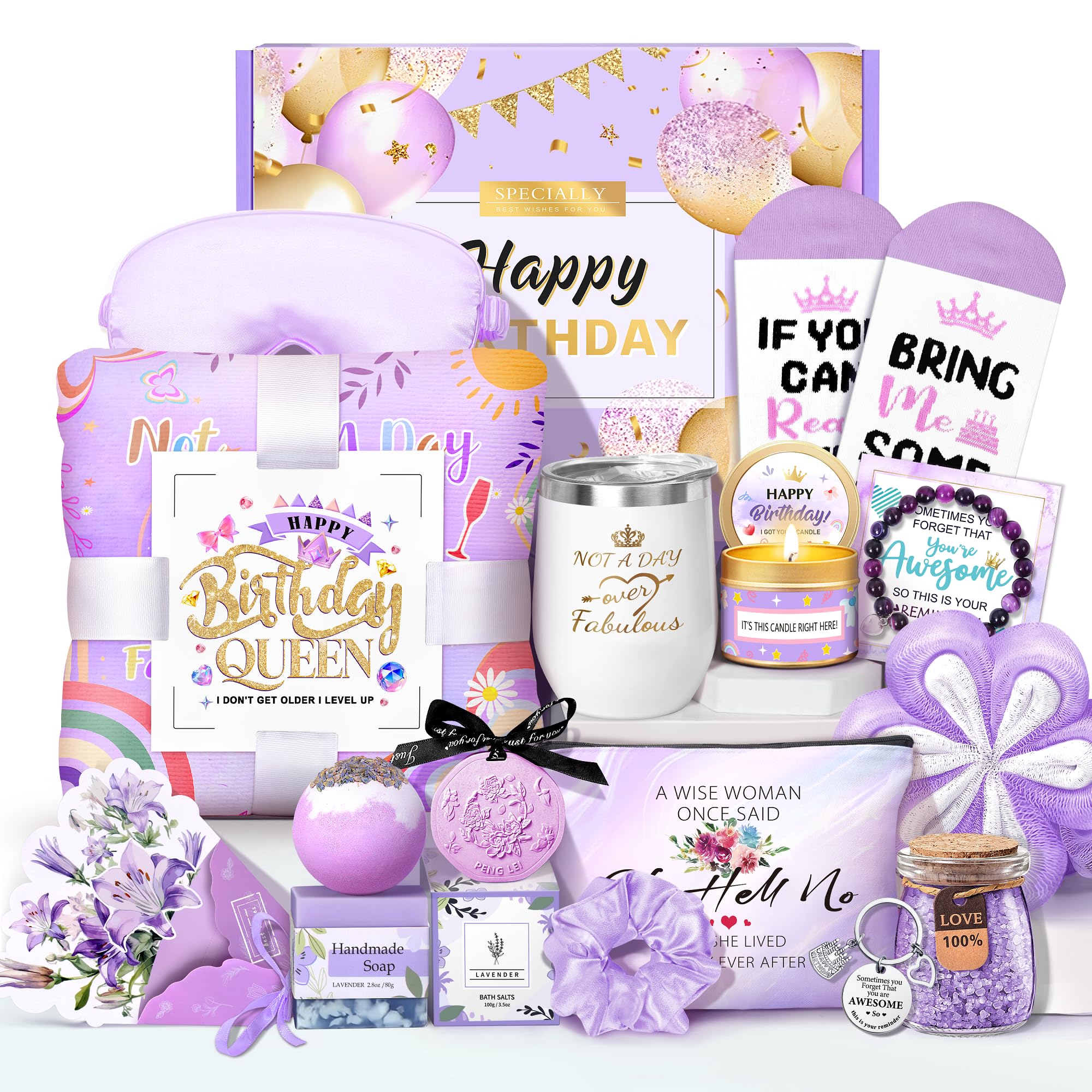 Unique Birthday Gifts for Women Friends and Best Friends
Best Friend Birthday Gifts for Women Unique Basket
Happy Birthd